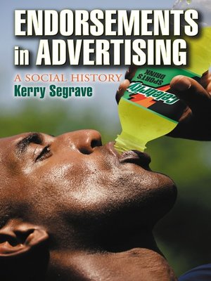 cover image of Endorsements in Advertising